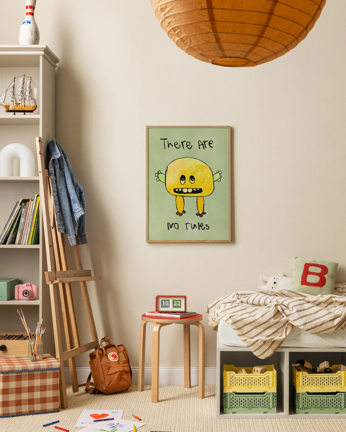There Are No Rules - Printed Canvas