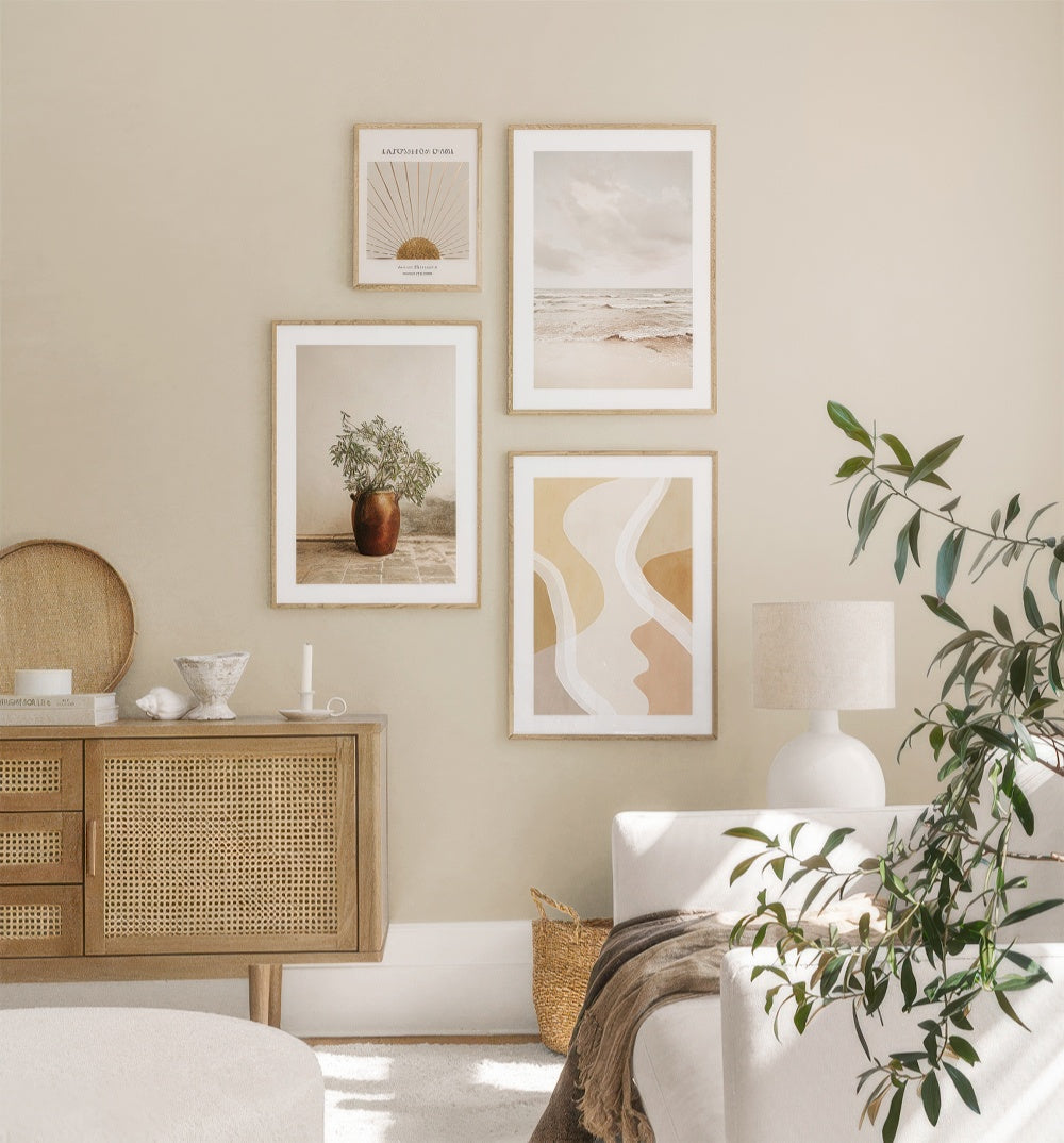 Mixed Forms Gallery Wall