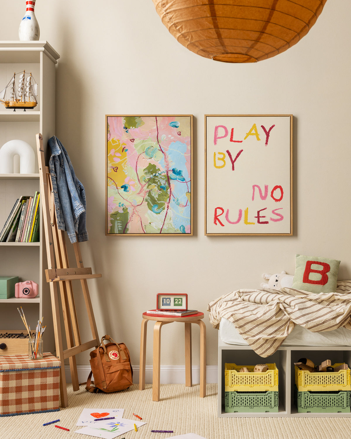 No Rules Set - Printed Canvas