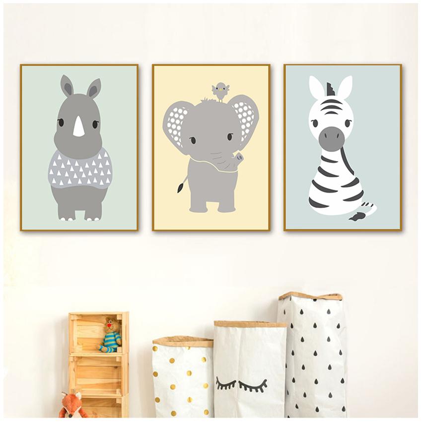 Safari nursery Wall Set ( 3 Pcs )