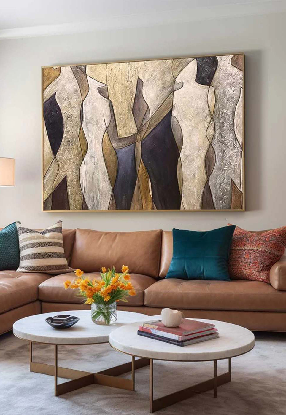 Souls Abstract - Printed Canvas.