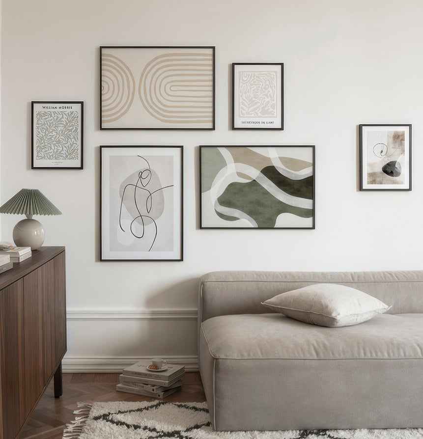 Ton On Ton Gallery Wall