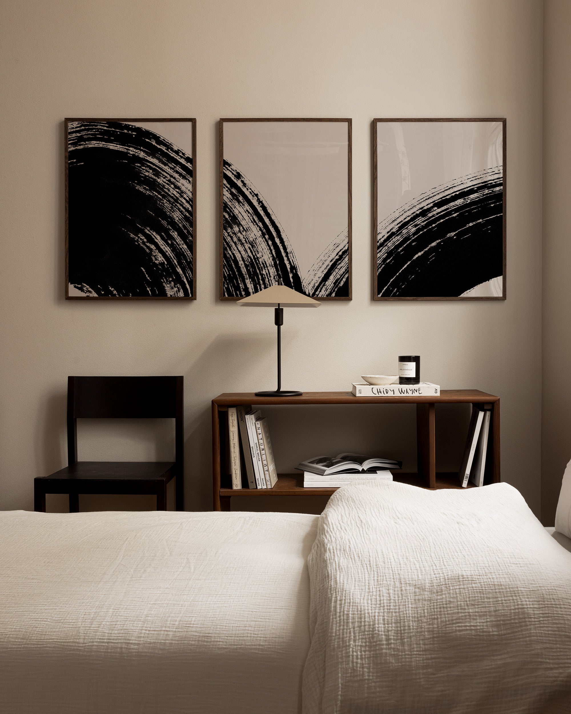 Zen Curves Wooden Frame