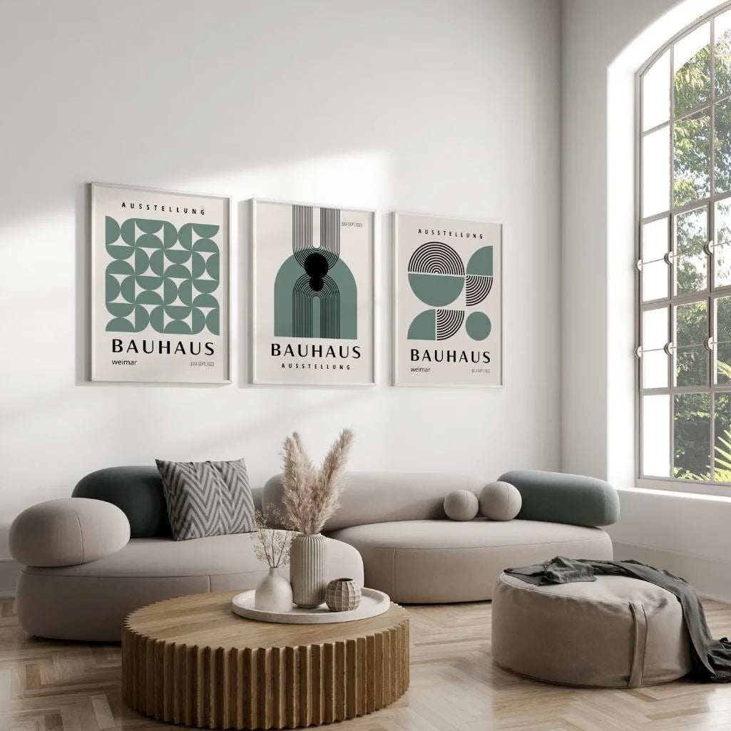 Segments Composition Bauhaus Set ( 3 Pieces )