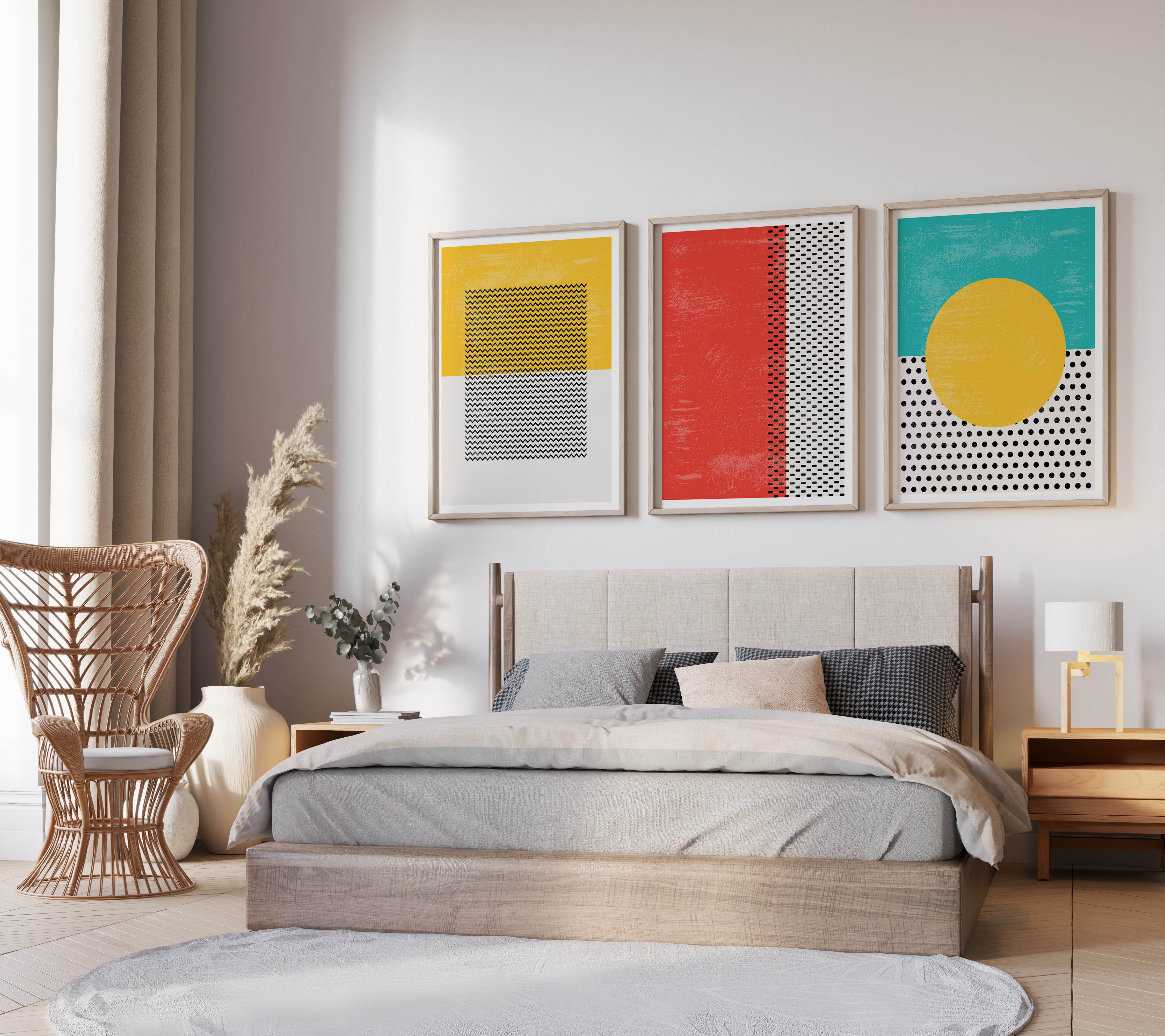 Geometric Set - 3 Pieces