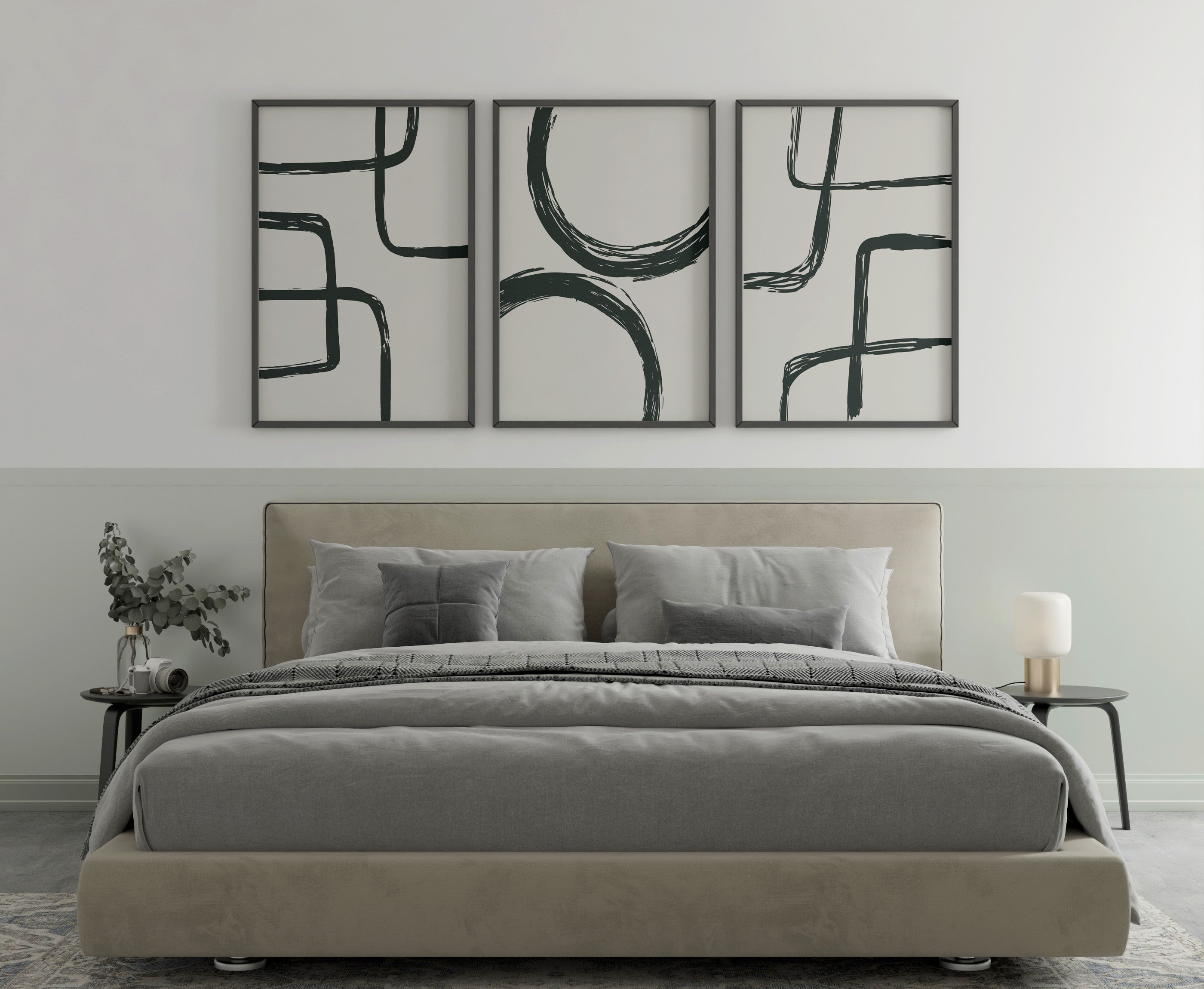 Abstract Lines Set - 3 Pieces