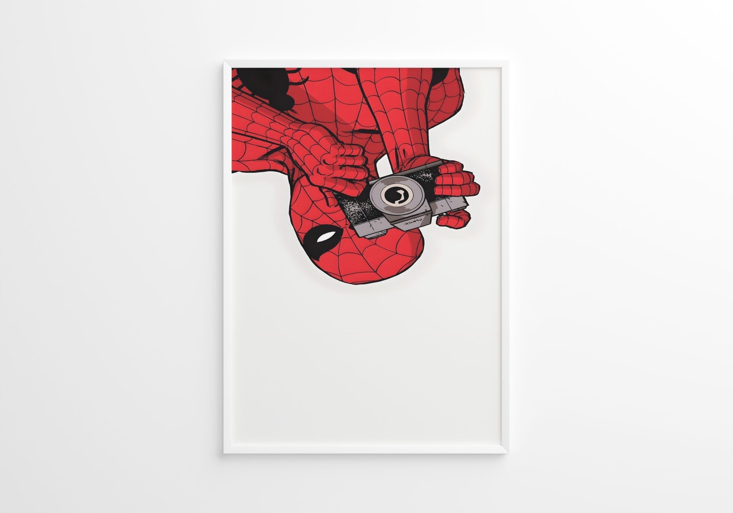 Spider Man With Camera - PVC Frame