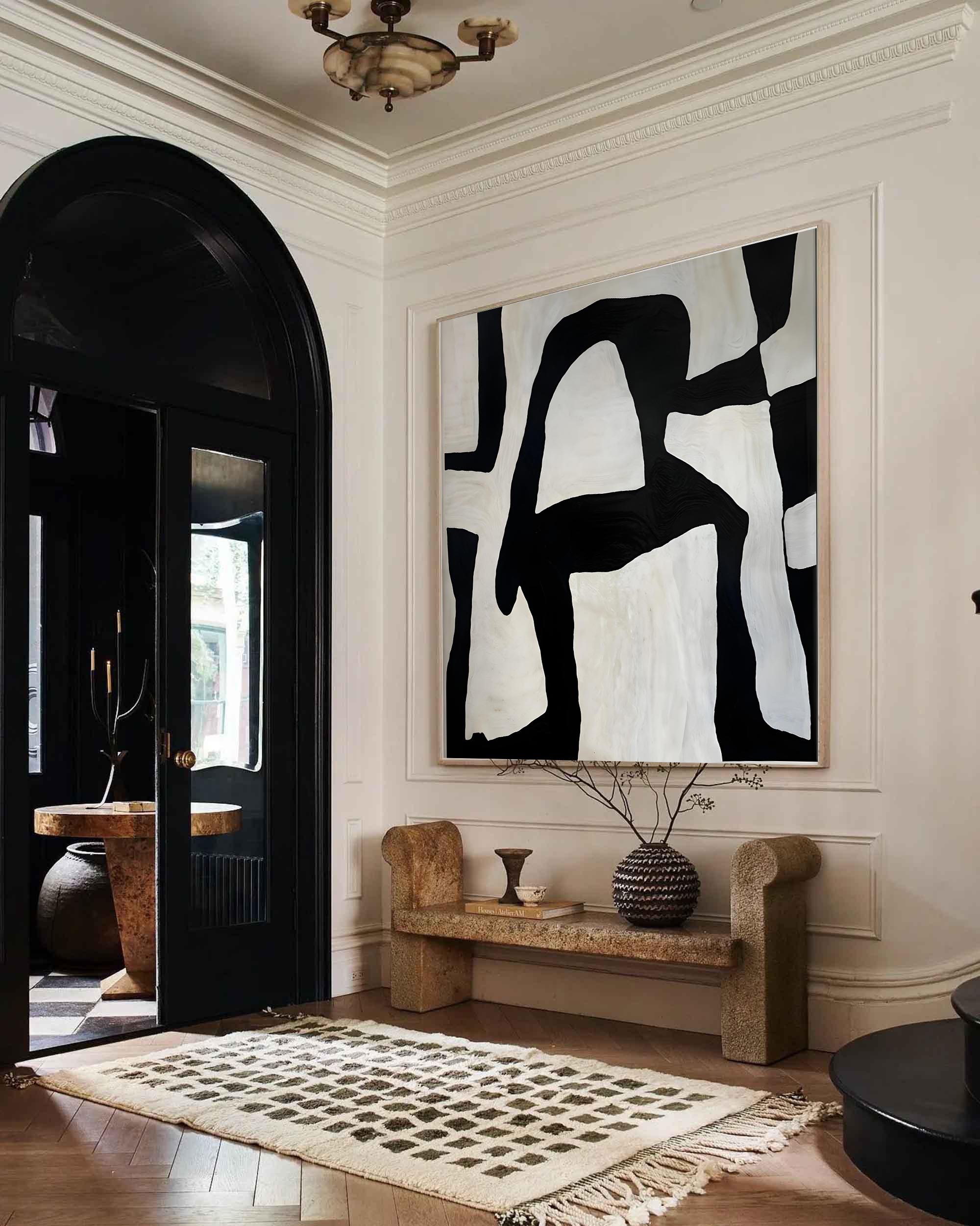 Modern Abstract - Printed Canvas
