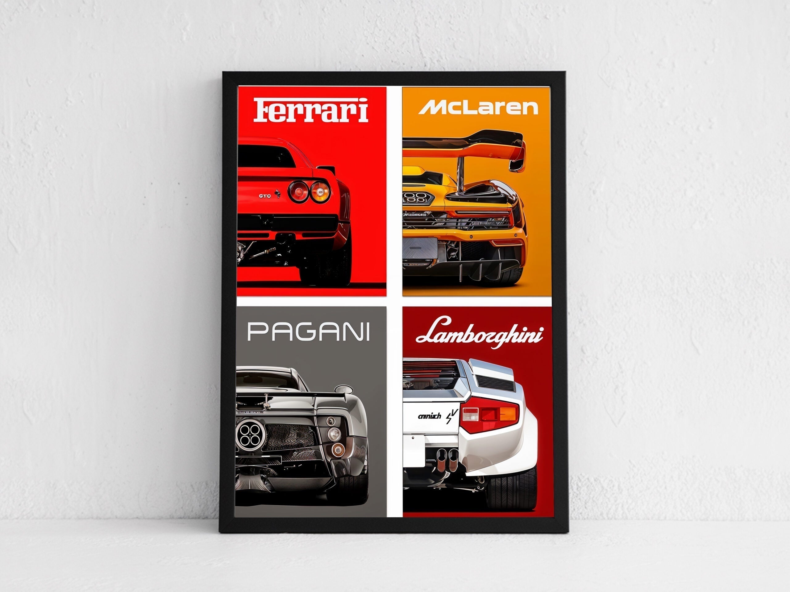 Exotic Cars - PVC Frame