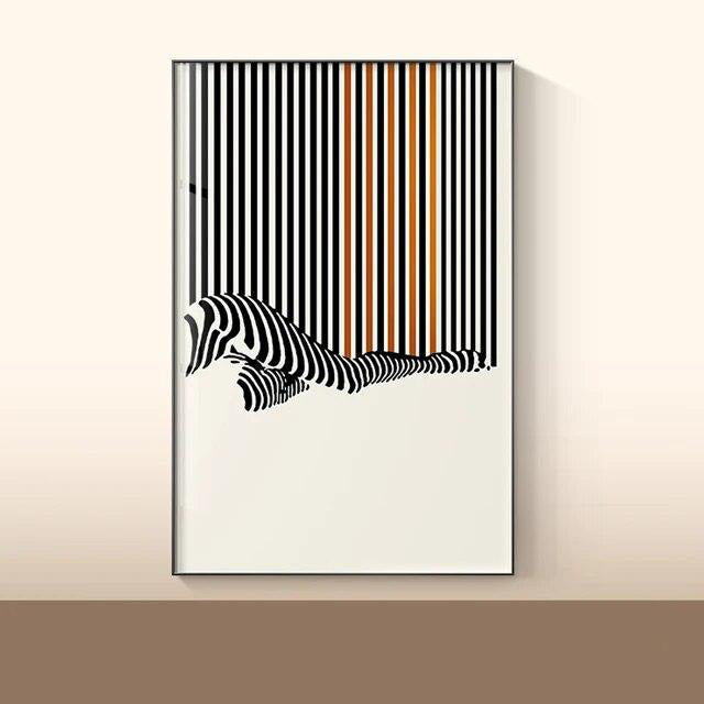 Abstract Geometric Line