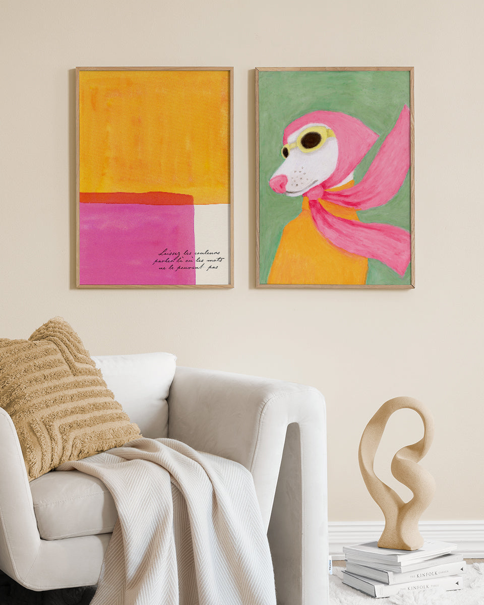 Happy Spirit Poster - 2 Pieces
