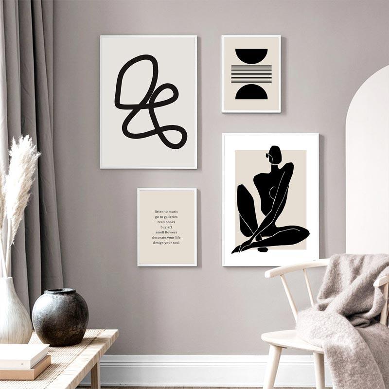 Modern Minimalist - Gallery Wall  Set