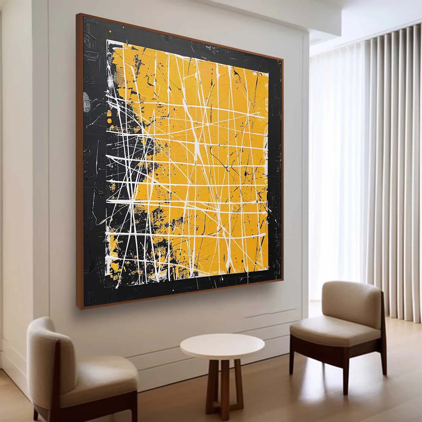 Abstract-Expressionist-Art - Printed Canvas