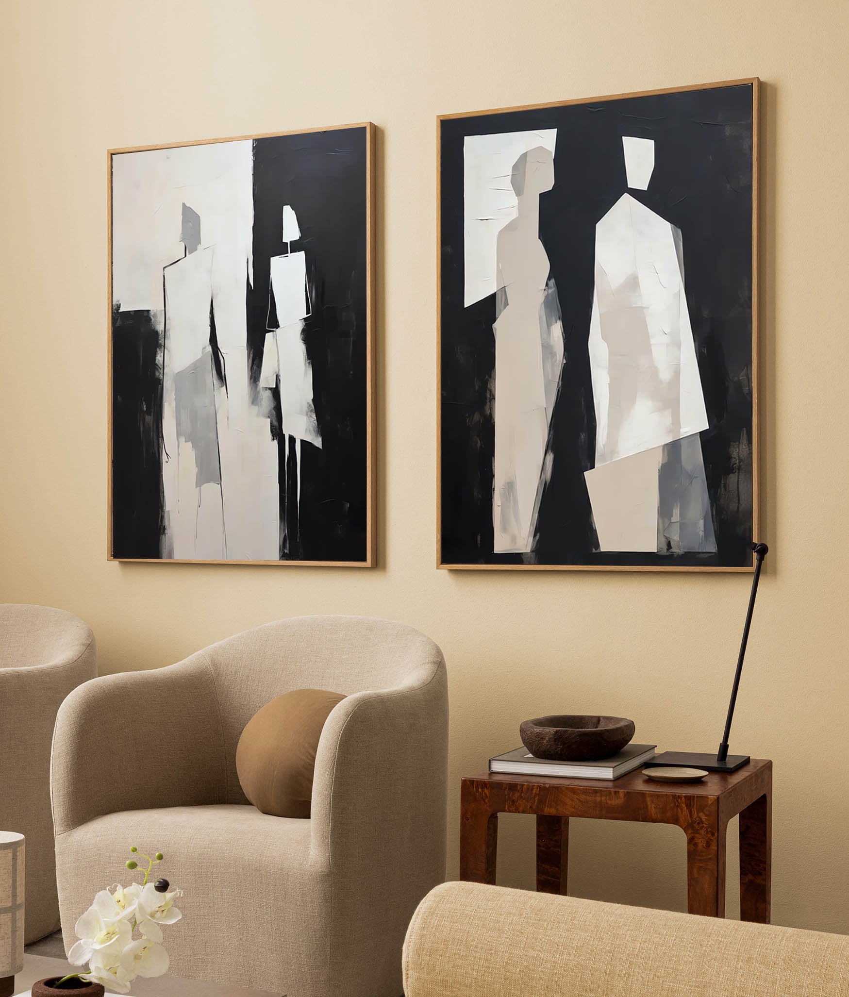 Contemporary Abstract - Printed Canvas