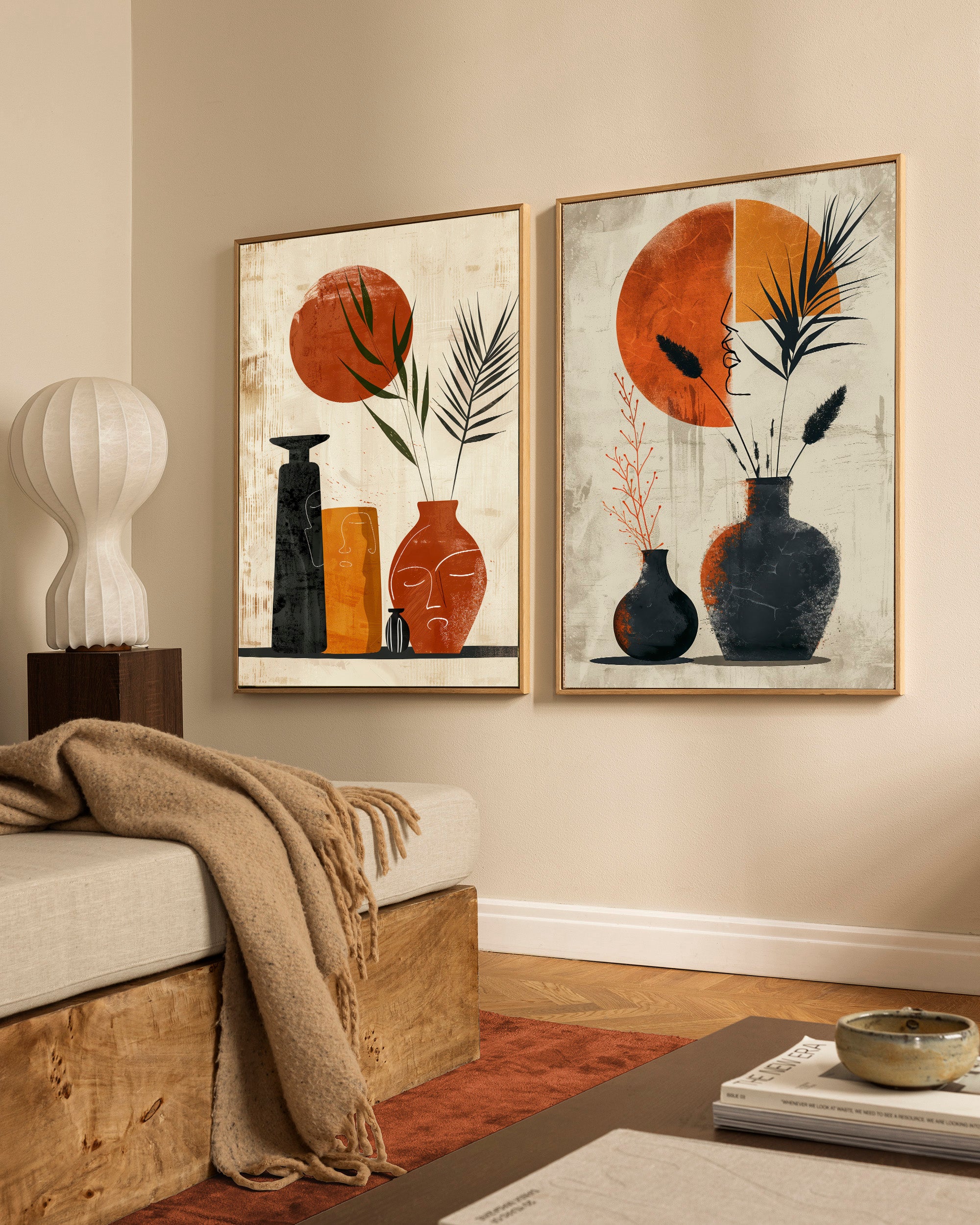 Abstract Set - Printed Canvas