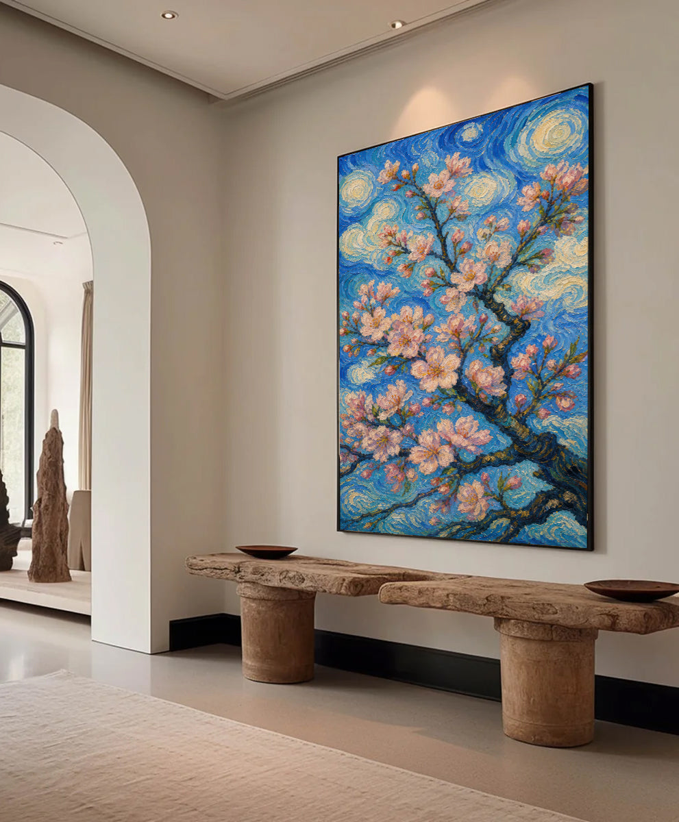 Blooming Elegance Art - Printed Canvas