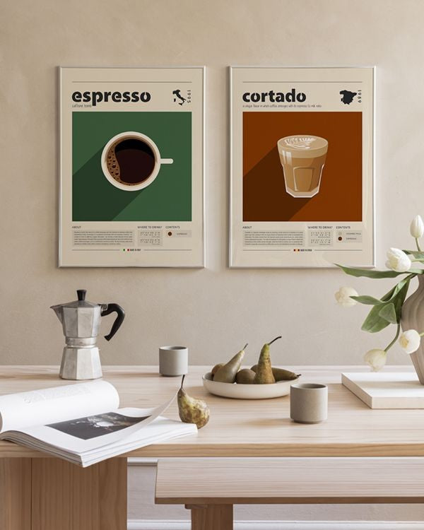 Espresso &amp; Cortado Set