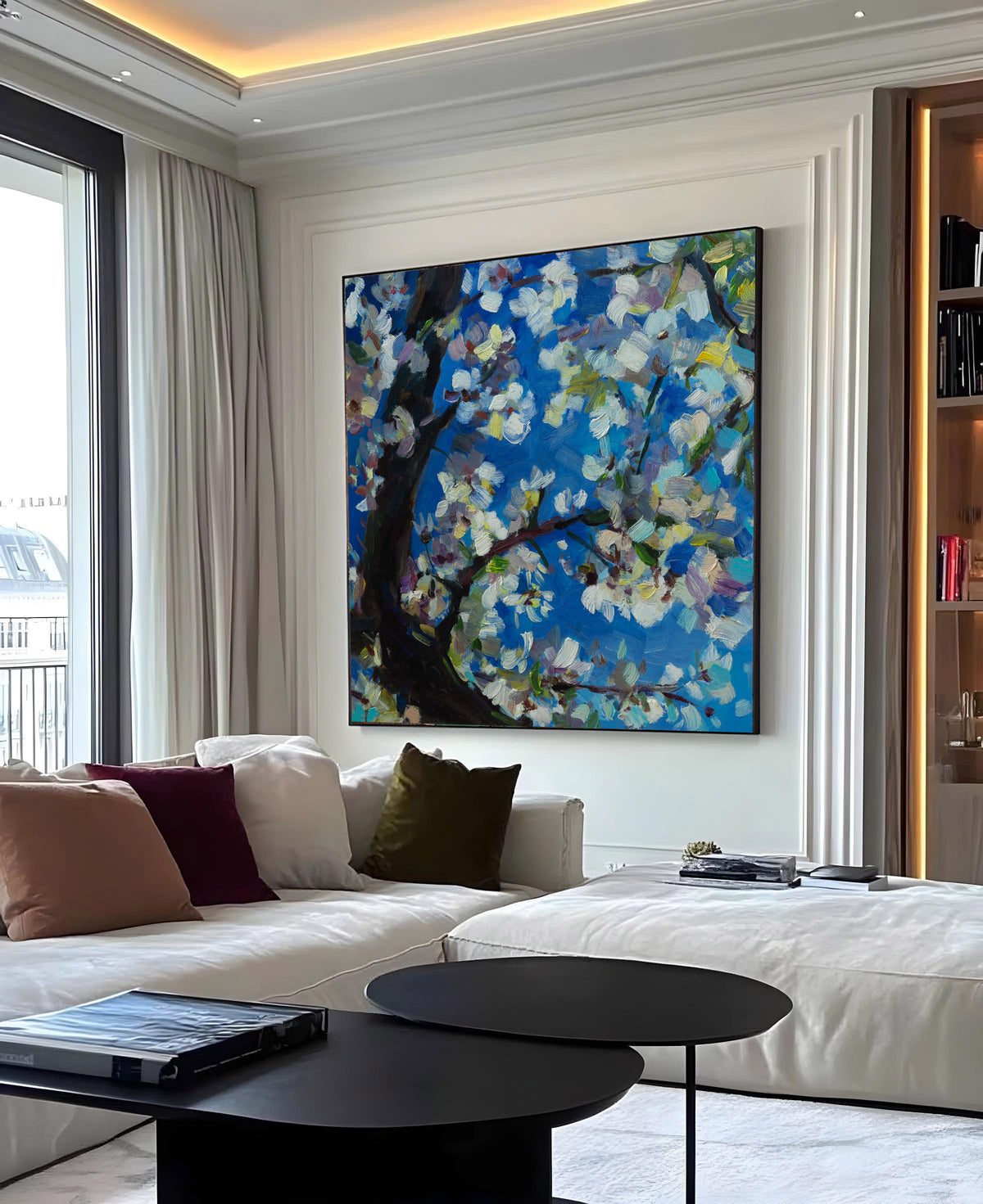 Ethereal Blooms Art - Printed Canvas