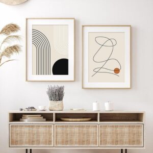 Boho With Line Art