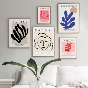 Abstract Face Leaf Set