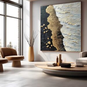 Abstract Human Face - Printed canvas