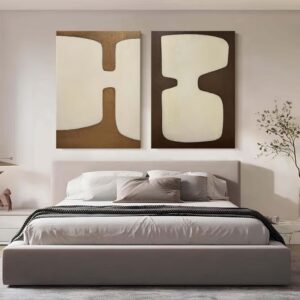 Geometric Art - Printed canvas Set ( 2 Pieces )