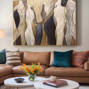 Souls Abstract - Printed Canvas.
