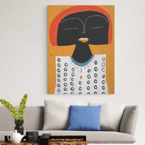 African Art- Printed Canvas