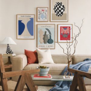 Chic Ceramics Gallery Wall